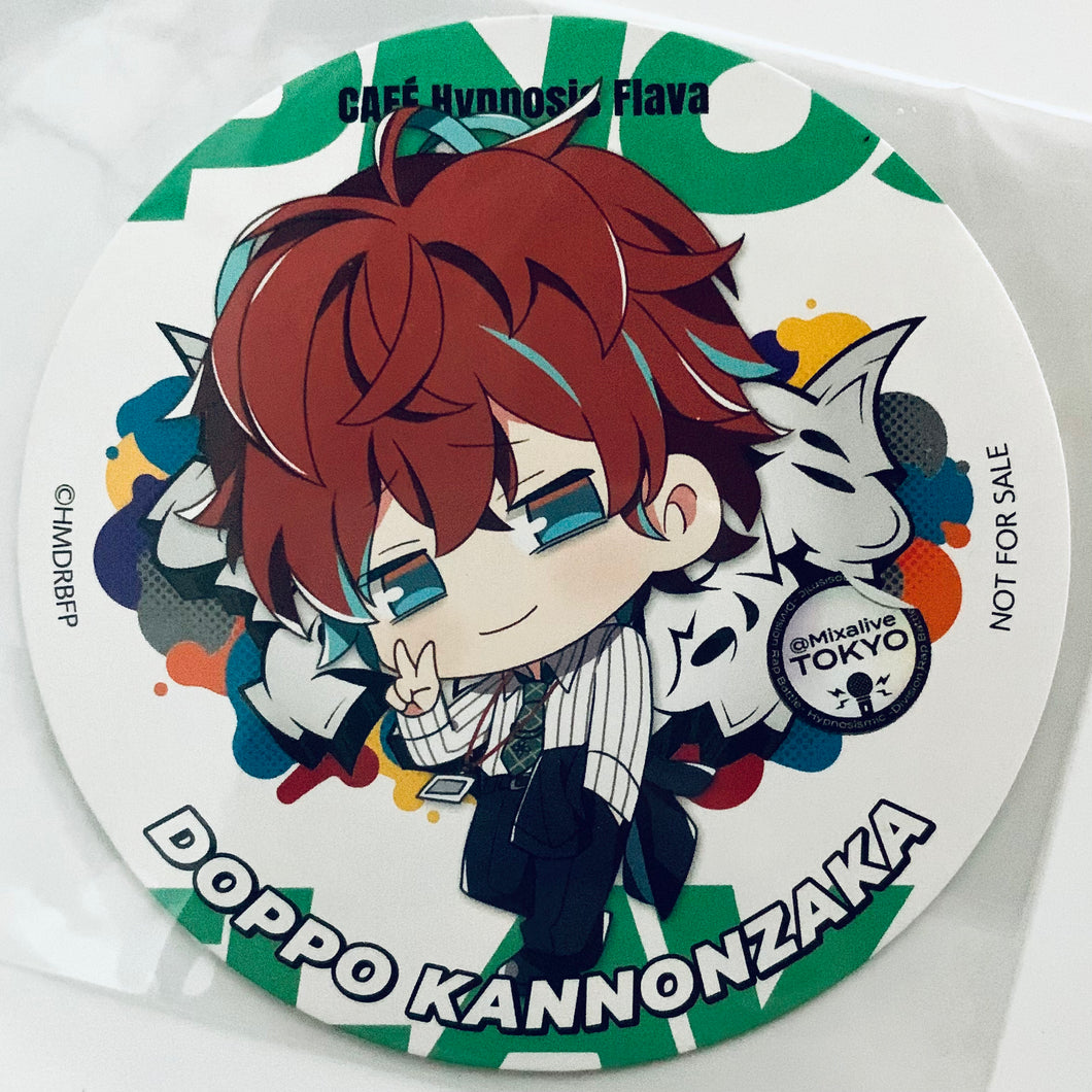 Hypnosis Mic -Division Rap Battle- Kannonzaka Doppo - Coaster - CAFÉ Hypnosis Flava @Mixalive TOKYO