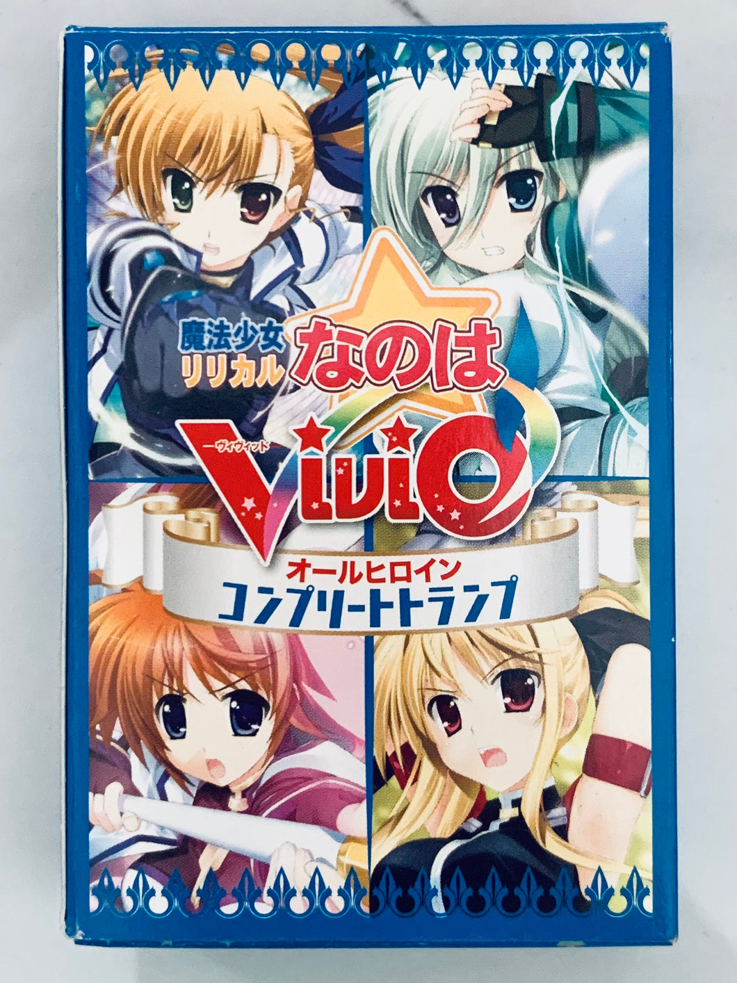 Magical Girl Lyrical Nanoha ViVid All Heroine Complete Trump Comp Ace October 2012 appendix - Playing Cards