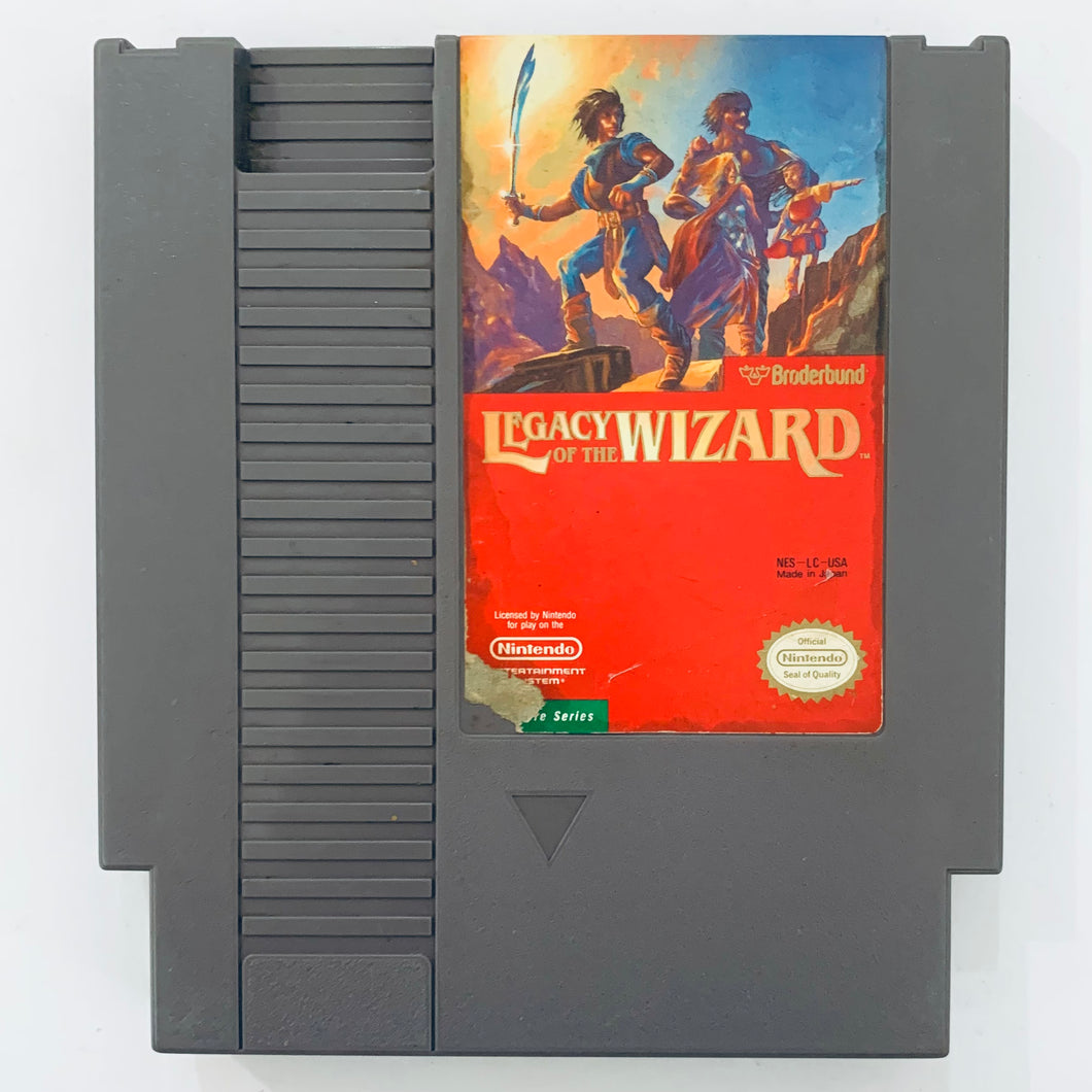Legacy of the Wizard - Nintendo Entertainment System - NES - NTSC-US - Cart