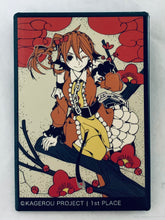 Load image into Gallery viewer, Kagerou Project - Kisaragi Momo - Square Badge - Hanafuda
