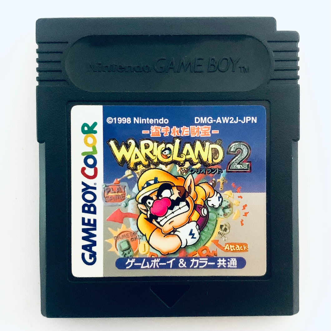 Wario Land 2 - GameBoy Color - Game Boy - Pocket - GBC - JP - Cartridge (DMG-W2J-JPN)
