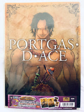 Load image into Gallery viewer, One Piece - Edward Newgate - Portgas D. Ace - Ichiban Kuji OP ~The Legend of Gol D. Roger Compilation~ Prize H Clear File and Sticker Set
