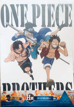Load image into Gallery viewer, One Piece - Luffy, Ace &amp; Sabo - B3 Clear Poster (ONE PIECE BROTHERS) - Ichiban Kuji ~Hot Bond Edition~ H Prize

