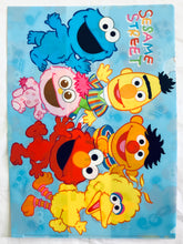 Load image into Gallery viewer, Sesame Street - Elmo, Ernie, Bert, Cooky Monster, Big Bird and Moppy - Set of 2 A4 Clear File
