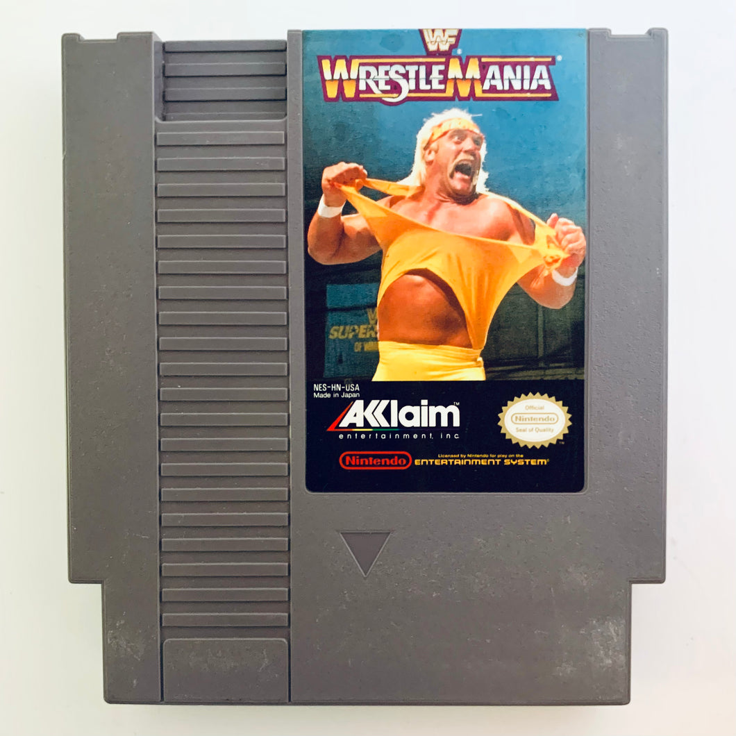 WWF Wrestlemania - Nintendo Entertainment System - NES - NTSC-US - Cart