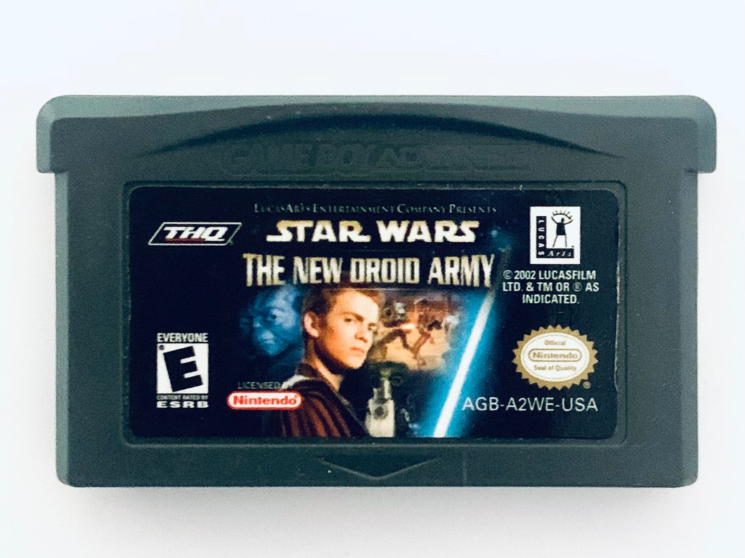 Star Wars: The New Droid Army - GameBoy Advance - SP - Micro - Player - Nintendo DS - Cartridge (AGB-AZWE-USA)