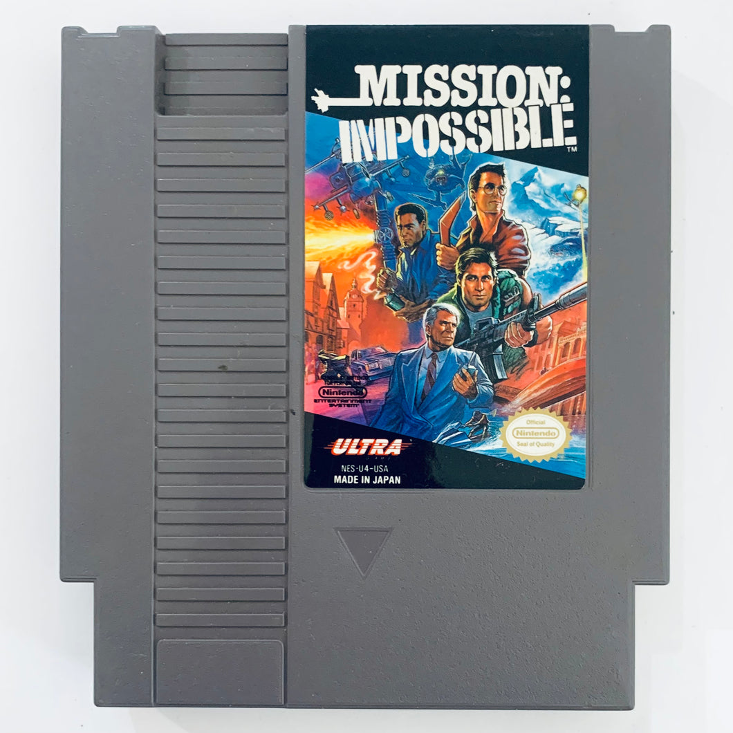 Mission: Impossible - Nintendo Entertainment System - NES - NTSC-US - Cart