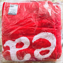 Load image into Gallery viewer, TVXQ Tohoshinki Jumbo Towel (Red) - Official Fan Club Bigeast
