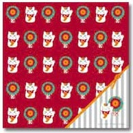 Load image into Gallery viewer, Natsume Yuujinchou - Madara (Nyanko-sensei) - Handkerchief - Ichiban Kuji Kaiten! Ayakashi Zakkaten - H Prize
