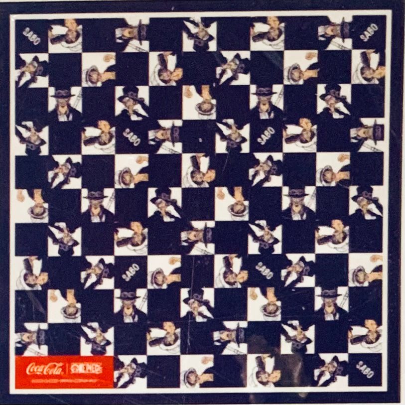 One Piece x Coca-Cola - Sabo - Original Furoshiki 2