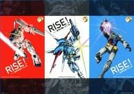 Cargar imagen en el visor de la galería, Mobile Suit Gundam - Unicorn Gundam (Destroy Mode) / Gundam / G-Self - Visual Mat - Ichiban Kuji MSG 35th Anniversary - I Prize
