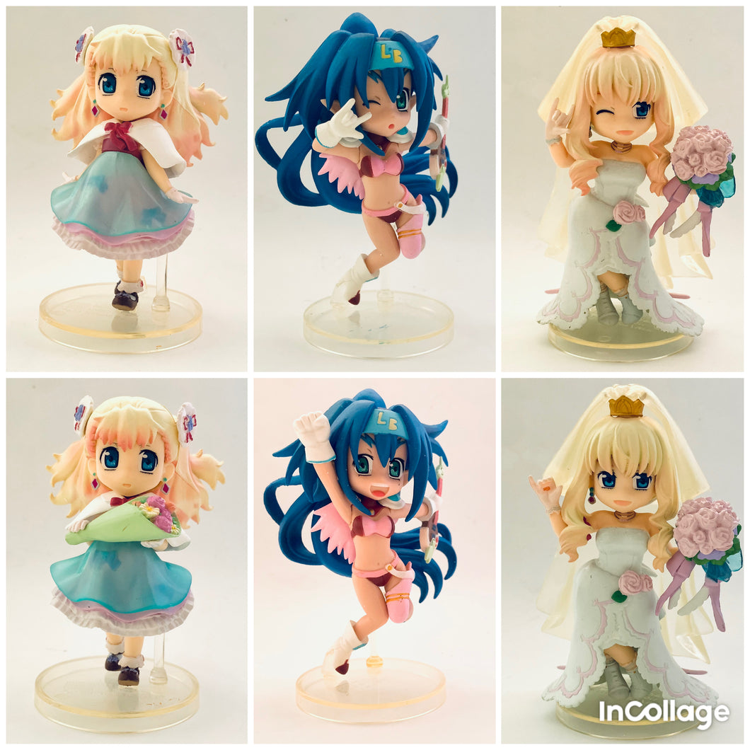 R-style Gekijouban Macross Frontier -Sayonara no Tsubasa- 3 - Set of 6 Figures