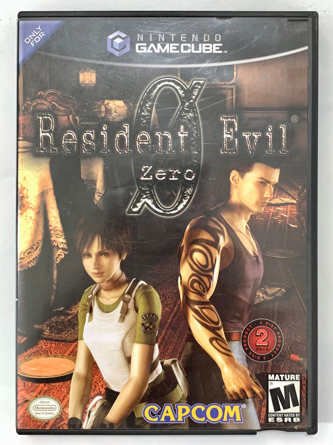 Resident Evil Zero - Nintendo Gamecube - NTSC - Case