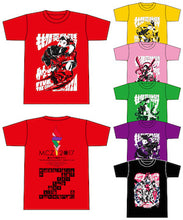 Load image into Gallery viewer, Ayaka Sasaki - Momoiro Clover Z - T-shirt Pink M Size - Momo Kuro Summer&#39;s Stupid Fes 2017 -FIVE THE COLOR Road to 2020- Ajinomoto Stadium Tournament
