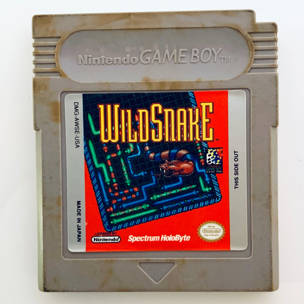 WildSnake - GameBoy - Game Boy - Pocket - GBC - GBA - Cartridge (DMG-AWSE-USA)