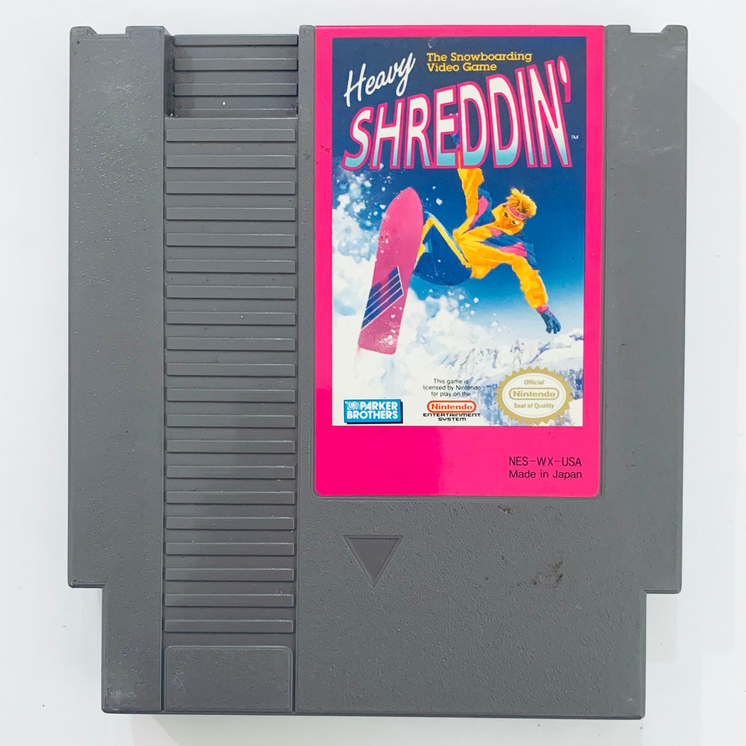 Heavy Shreddin’ - Nintendo Entertainment System - NES - NTSC-US - Cart