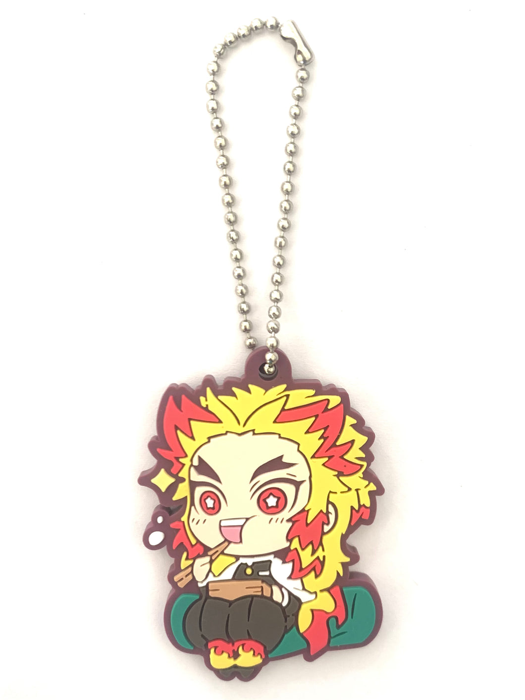 Kimetsu no Yaiba Chara Banchoukou Rubber Mascot Seventh Form Mugen Ressha-hen