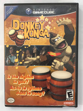 Load image into Gallery viewer, Donkey Konga - Nintendo Gamecube - NTSC - Case &amp; Manual
