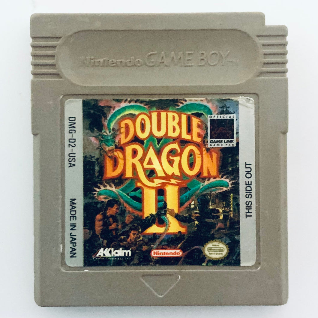 Double Dragon II - GameBoy - Game Boy - Pocket - GBC - GBA - Cartridge (DMG-D2-USA)