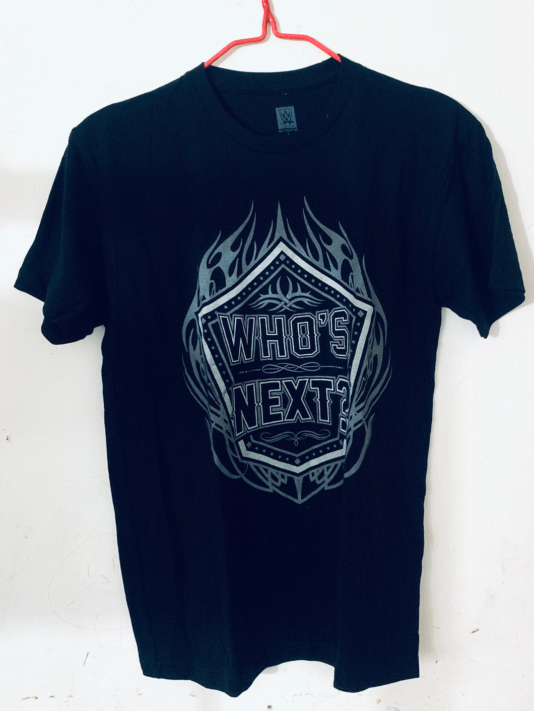 Genuine WWE WWF Goldberg Who’s Next? T-Shirt Black S Size