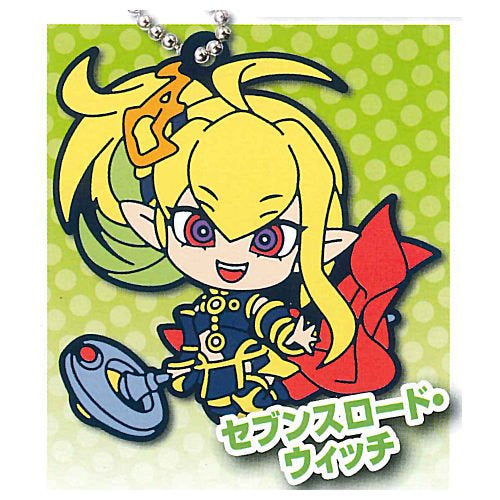 Yu-Gi-Oh! SEVENS - Sevens Road Witch - Trading Rubber Strap Mascot