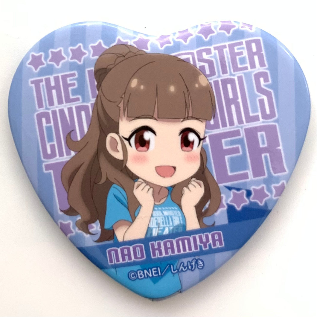 THE iDOLM@STER Cinderella Girls - Kamiya Nao - Heart Can Badge - Trading Heart Can Badge