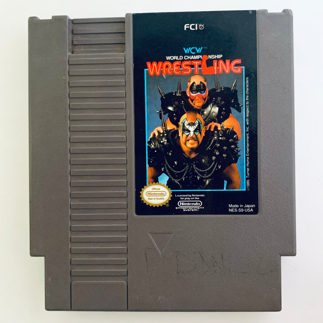 WCW World Championship Wrestling - Nintendo Entertainment System - NES - NTSC-US - Cart
