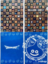 Load image into Gallery viewer, Dragon Quest Fukubiki Dokoro Special - Monster (Square) &amp; Slime (Blue) Partition Clear File Set - Dragon Quest X and the Great Adventure Trails - I Prize
