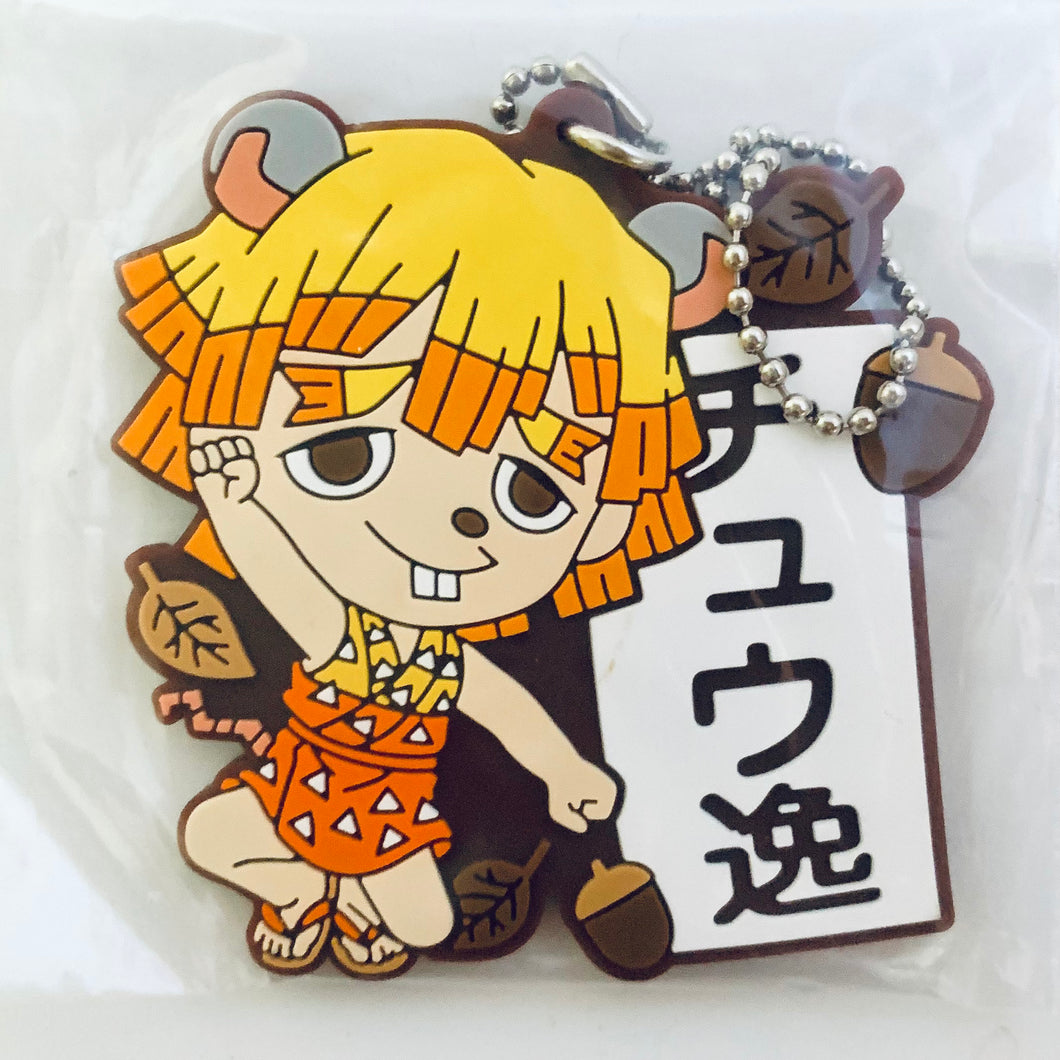 Gekijouban Kimetsu no Yaiba: Mugen Ressha-hen - Agatsuma Zenitsu - Kyun-Chara Rubber Mascot (H Prize)