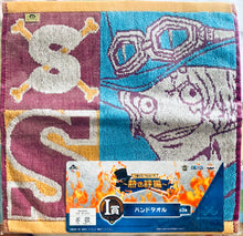 Load image into Gallery viewer, One Piece - Luffy, Ace and Sabo - Hand Towel - Ichiban Kuji One Piece - Passionate Bonds Edition - I Prize (Set of 3)
