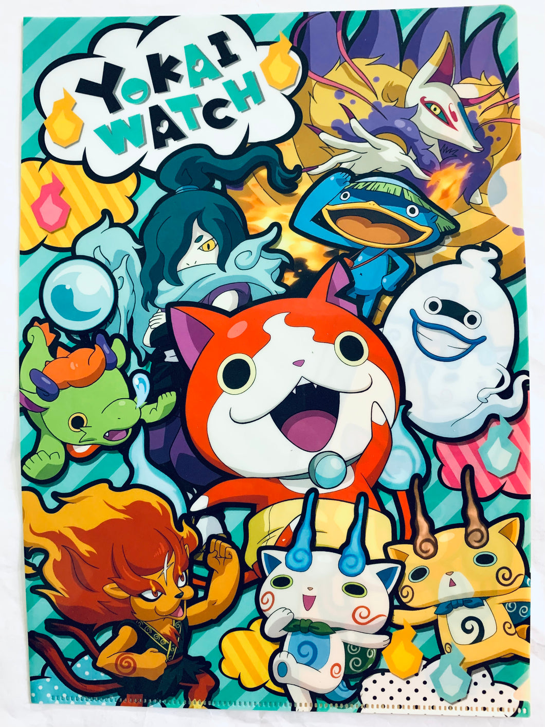 Youkai Watch Clear File Assembly (D Pattern)