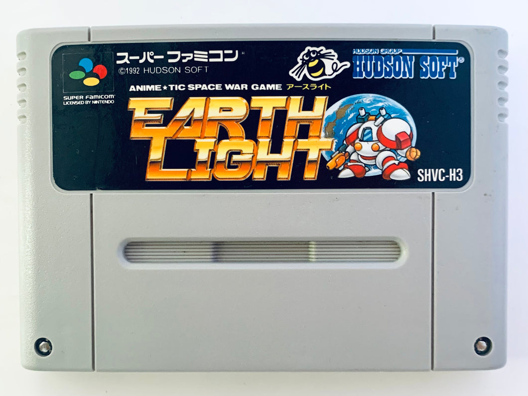 Earth Light - Super Famicom - SFC - Nintendo - Japan Ver. - NTSC-JP - Cart (SHVC-H3)