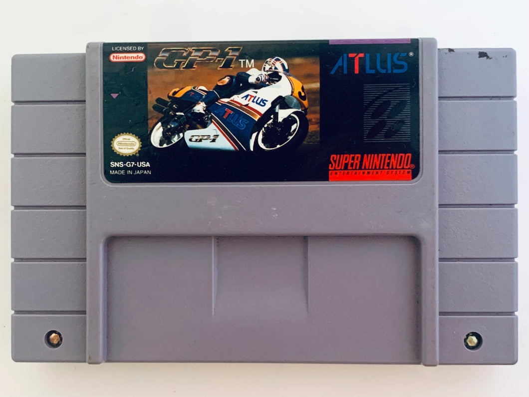 GP-1 - Super Nintendo - SNES - NTSC-US - Cart (SNS-G7-USA)