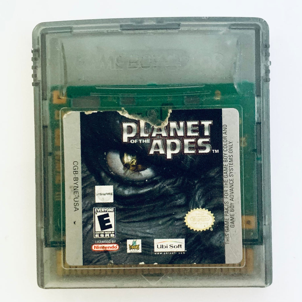 Planet of the Apes - GameBoy Color - Game Boy - GBC - GBA - Cartridge (CGB-BYNE-USA)