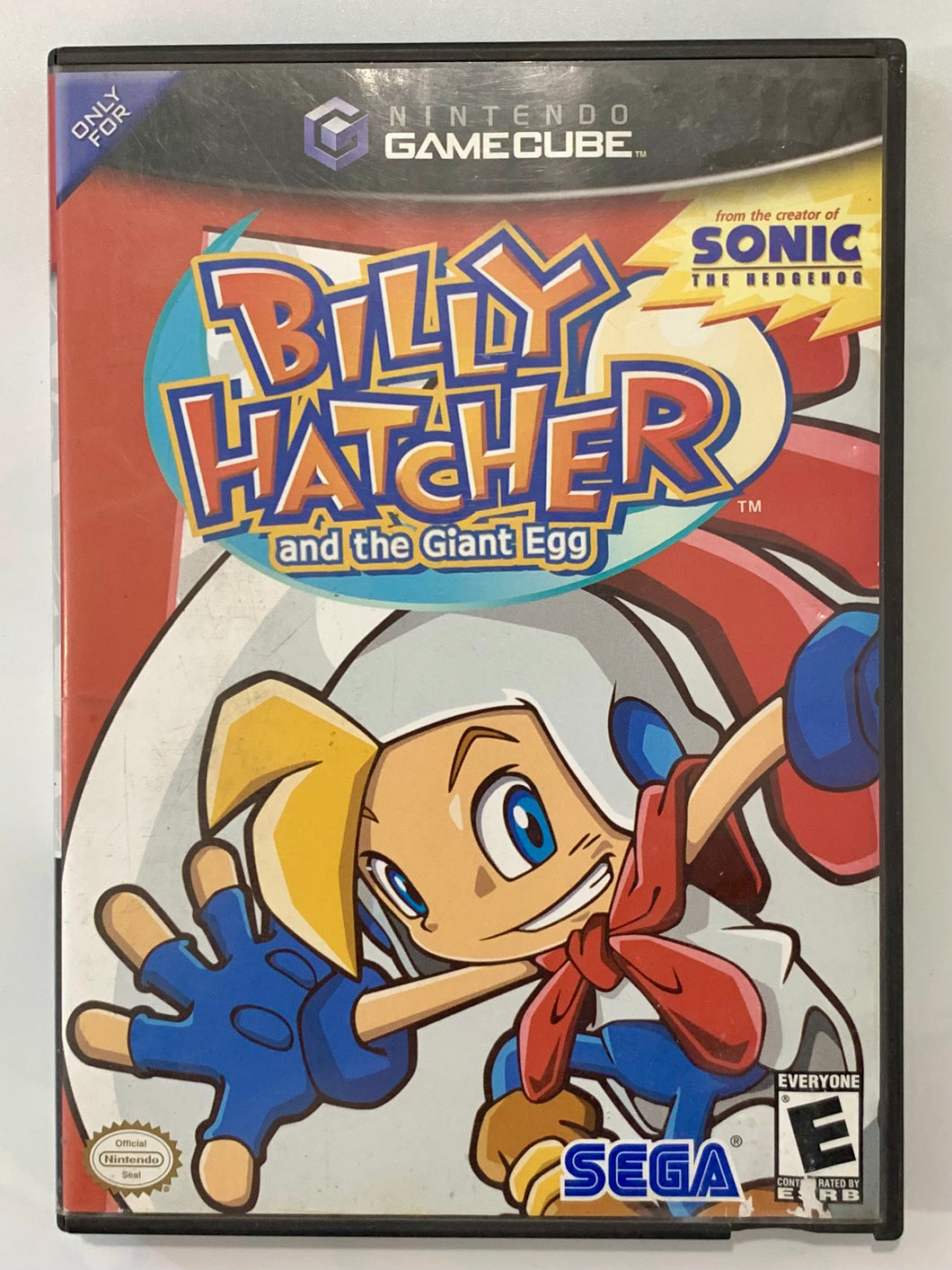 Billy Hatcher and the Giant Egg - Nintendo Gamecube - NTSC - Case Only