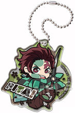 Load image into Gallery viewer, Kimetsu no Yaiba - Kamado Tanjirou - Pita! Deforme Acrylic Keychain Vol.2 - Swing
