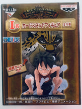 Load image into Gallery viewer, One Piece - Monkey D. Luffy - Rob Lucci - Card Stand Figure - Ichiban Kuji One Piece Memories - Prize I
