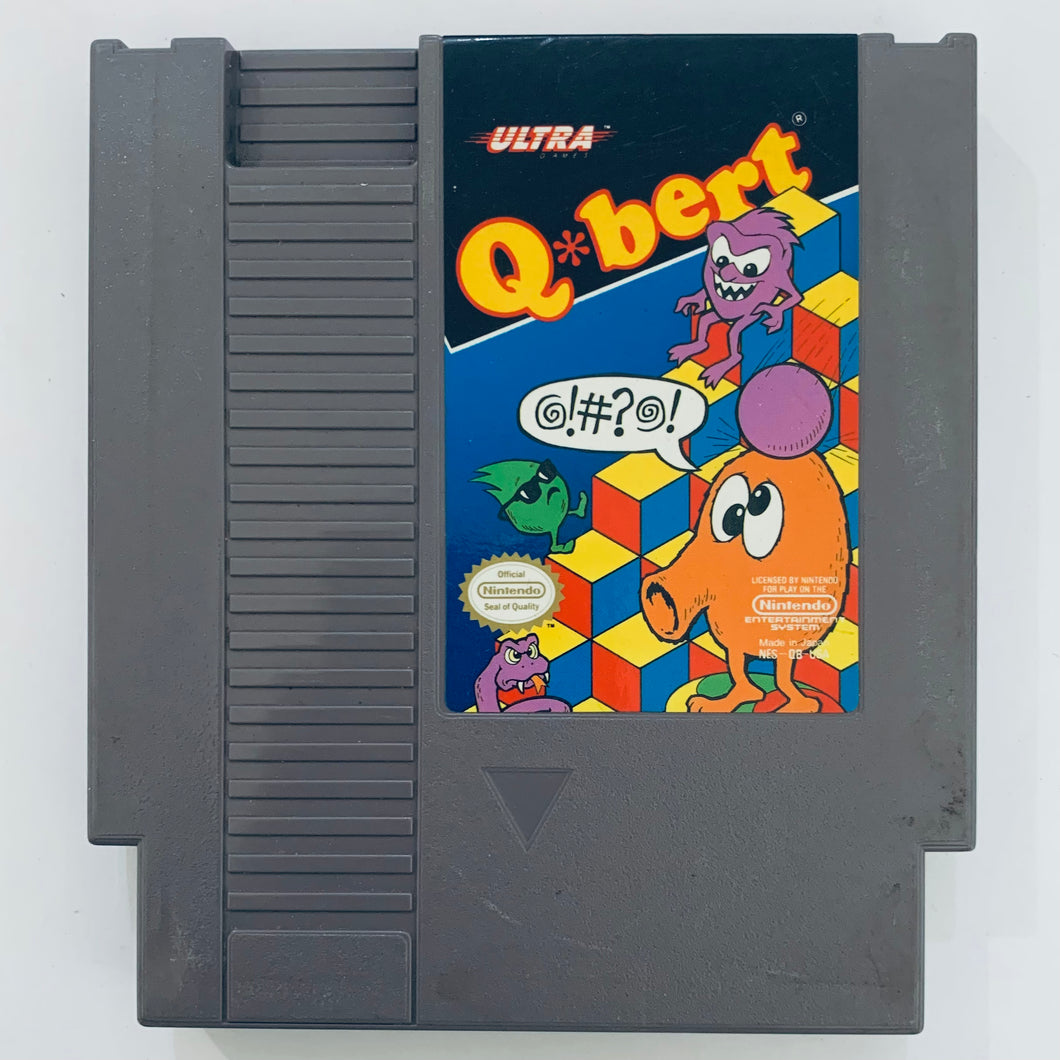 Q*Bert - Nintendo Entertainment System - NES - NTSC-US - Cart