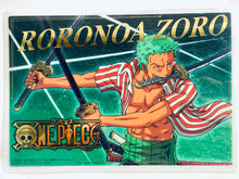 Load image into Gallery viewer, One Piece - Roronoa Zoro - Visual Art Plate - Jumbo Carddass - Rare
