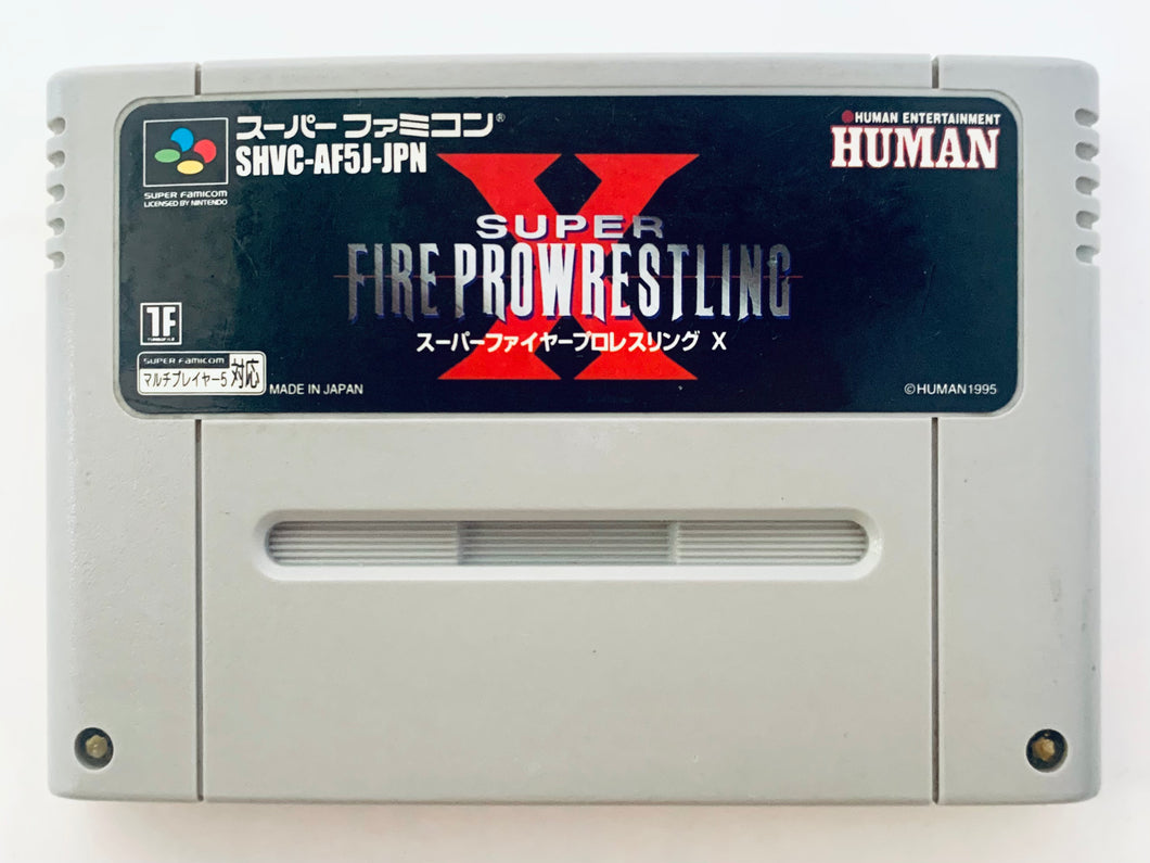 Super Fire Pro Wrestling - Super Famicom - SFC - Nintendo - Japan Ver. - NTSC-JP - Cart (SHVC-AF5J-JPN)