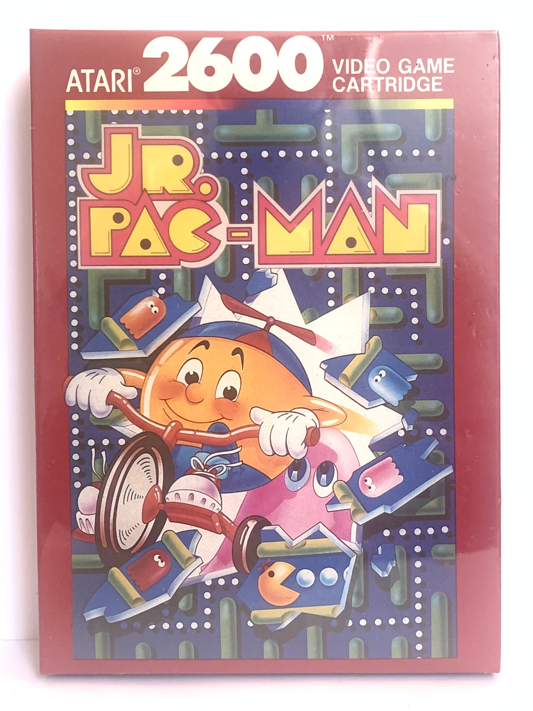 Jr. Pac-Man - Atari VCS 2600 - NTSC - Brand New