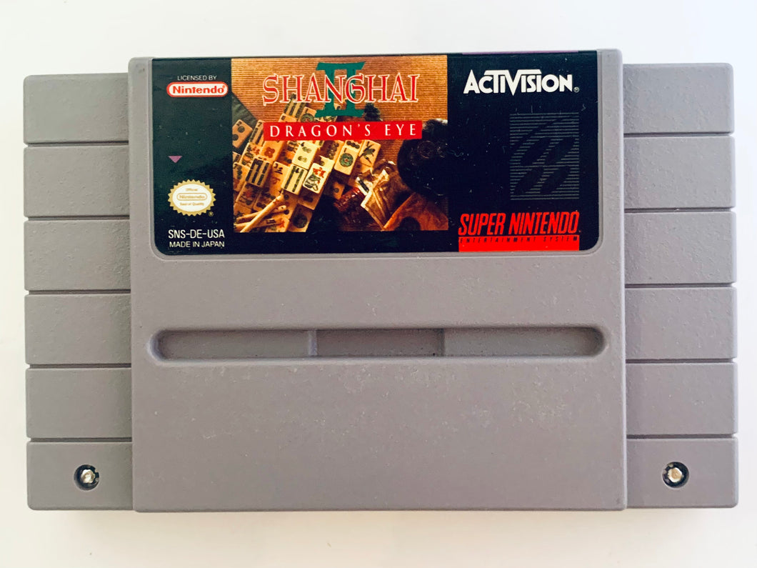 Shanghai II Dragon's Eye - Super Nintendo - SNES - NTSC-US - Cart (SNS-DE-USA)