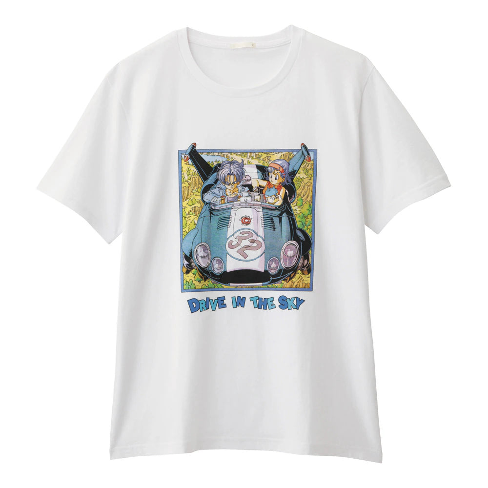 Dragon Ball x GU Graphic T-Shirt White S Size