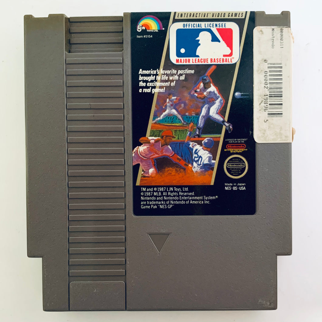 Major League Baseball - Nintendo Entertainment System - NES - NTSC-US - Cart