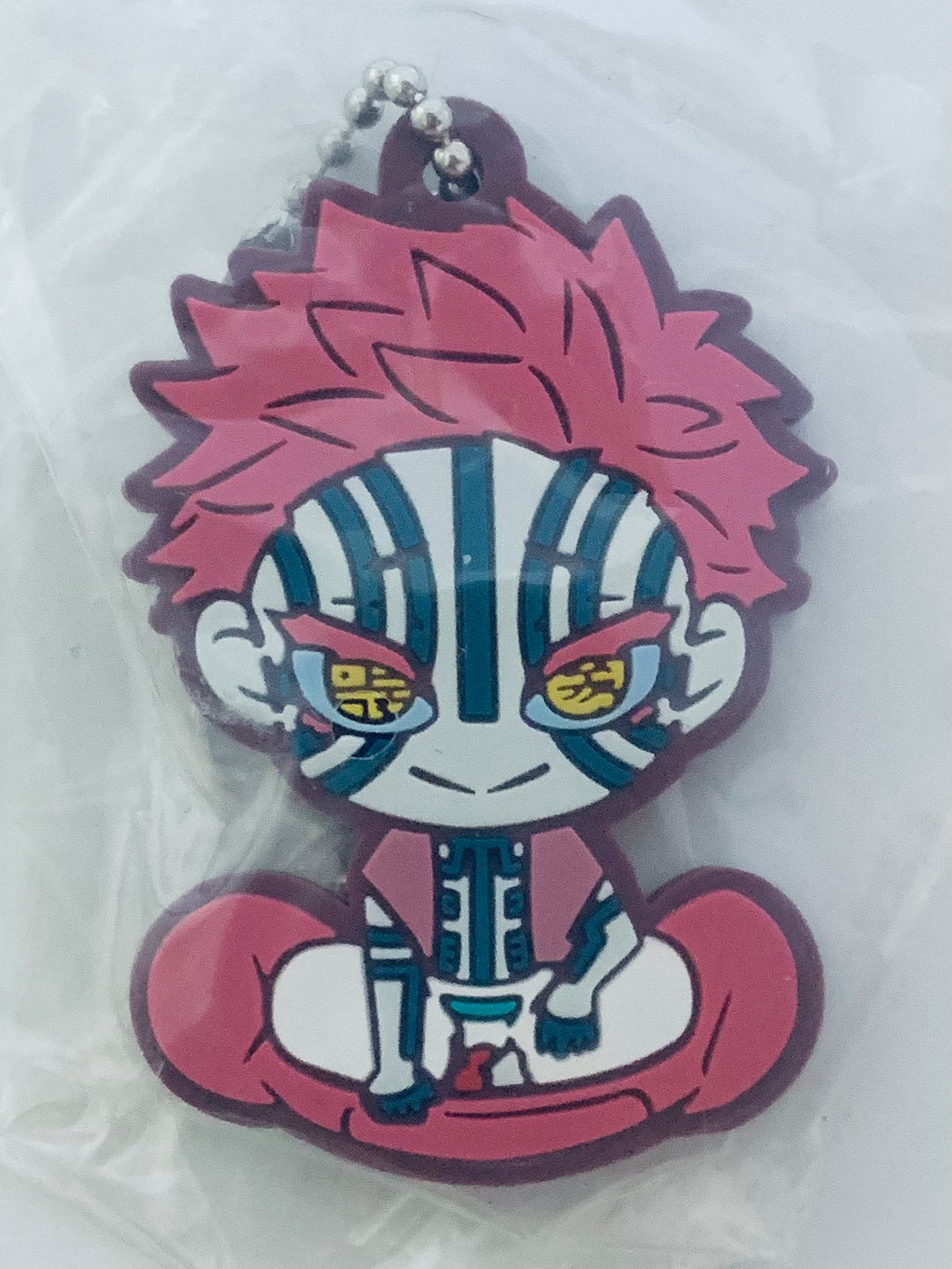 Kimetsu no Yaiba - Akaza - Chara Banchoukou Rubber Mascot Seventh Form Mugen Ressha-hen