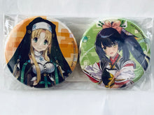 Load image into Gallery viewer, Fantasia Re:Build - Asia Argento &amp; Natsume Tsuchimikado - Can Badge Set - Kuji Hikido Online Lottery - C-21
