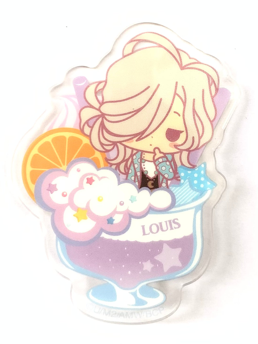 Brothers Conflict - Asahina Louis - Clear Brooch Collection Side A