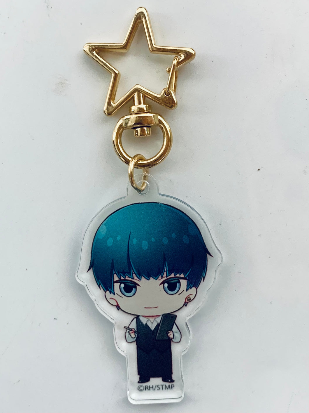 High School Star Musical - Tsukigami Kaito - Stamu x Ataraxia Cafe Acrylic Keyholder - Keychain