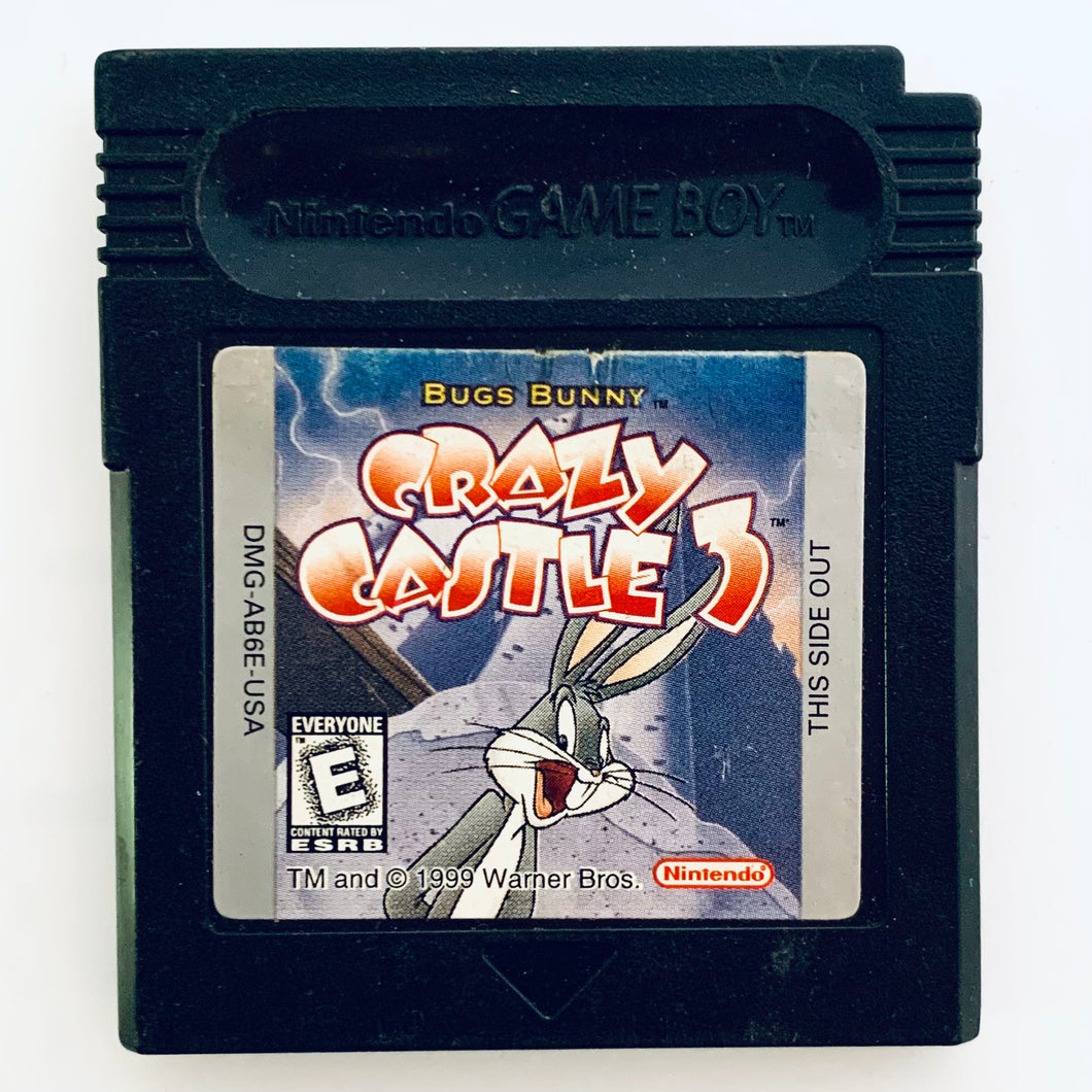 Bugs Bunny Crazy Castle 3 - GameBoy Color - Game Boy - Pocket - GBC - GBA - Cartridge (DMG-AB6E-USA)