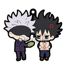 Cargar imagen en el visor de la galería, Jujutsu Kaisen - Fushiguro Megumi - Gojou Satoru - Rubber Mascot Buddy Colle - Cuchiwaii
